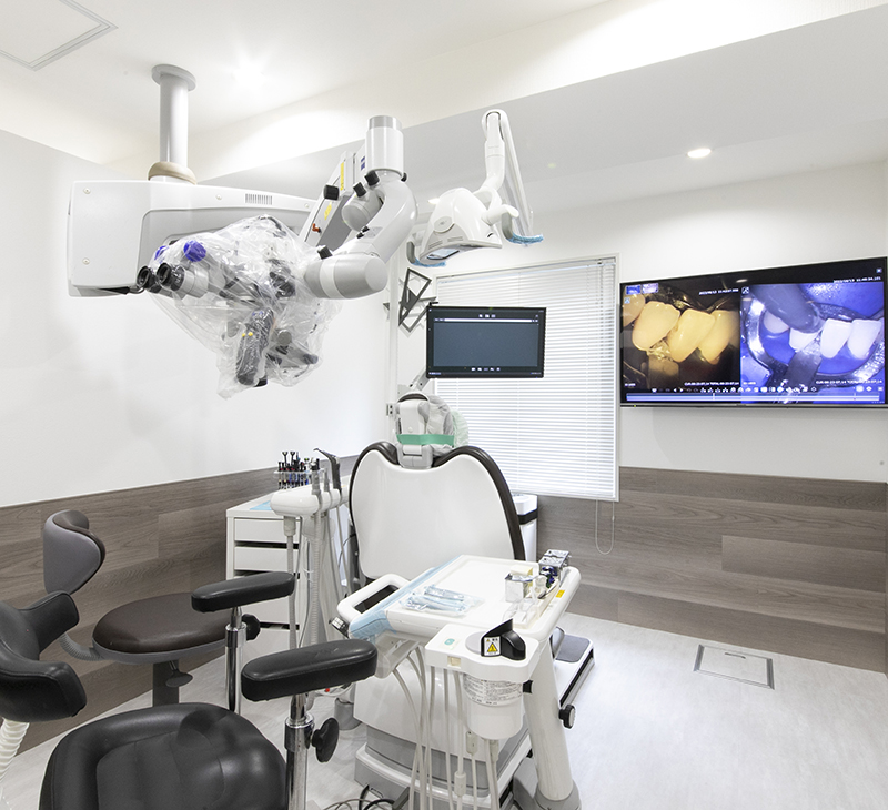 東京（江戸川区小岩）の根管治療専門外来、笠原デンタルオフィスの最新の歯科医療設備機器